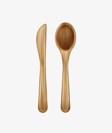 Smudge Wooden Orientals Spoon Set